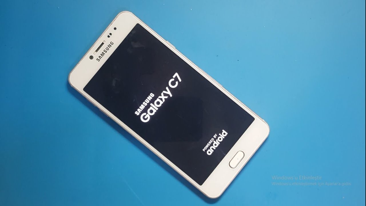 Как отформатировать Samsung Galaxy C7 - Hard Reset - Reset