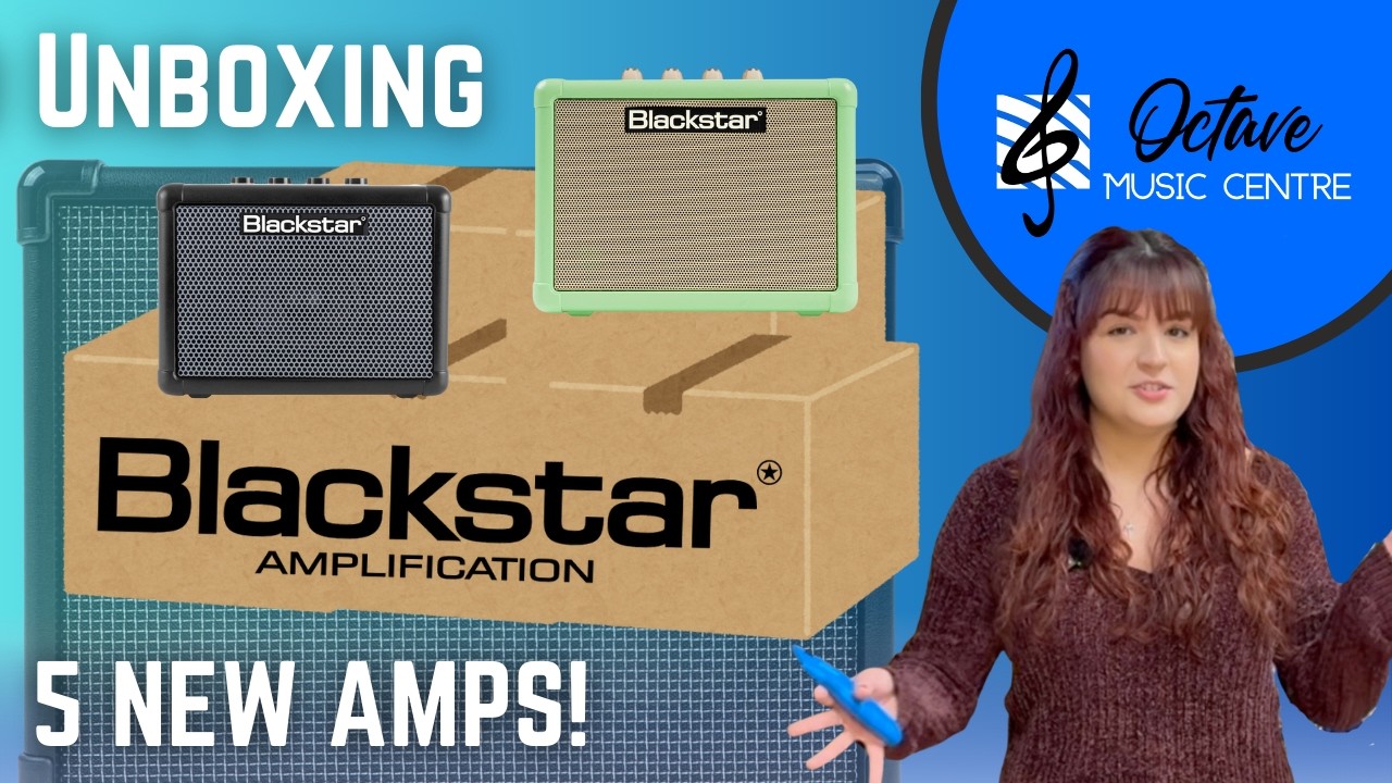 Распаковка 5 НОВЫХ усилителей от Blackstar Amplification!