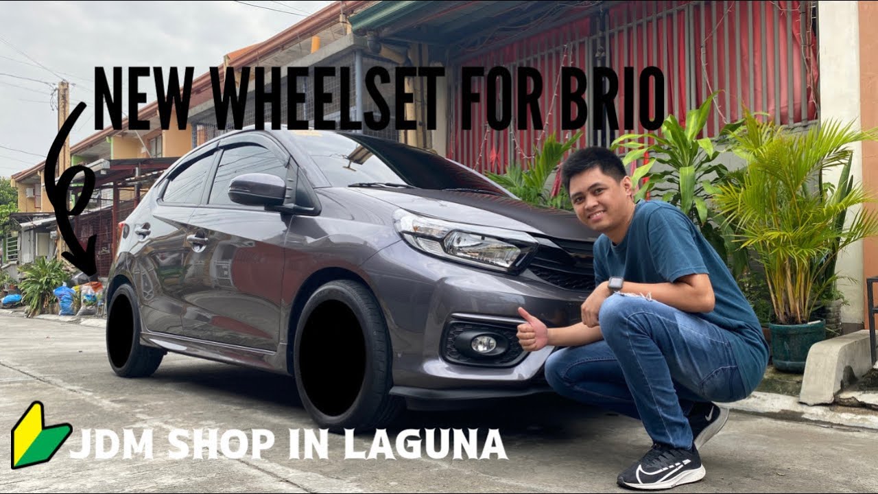 INSTALLING JDM WHEELS FOR HONDA BRIO | ORIGINAL JAPAN WHEELS AND PARTS IN LAGUNA | CHUPWHEELSUPPLY