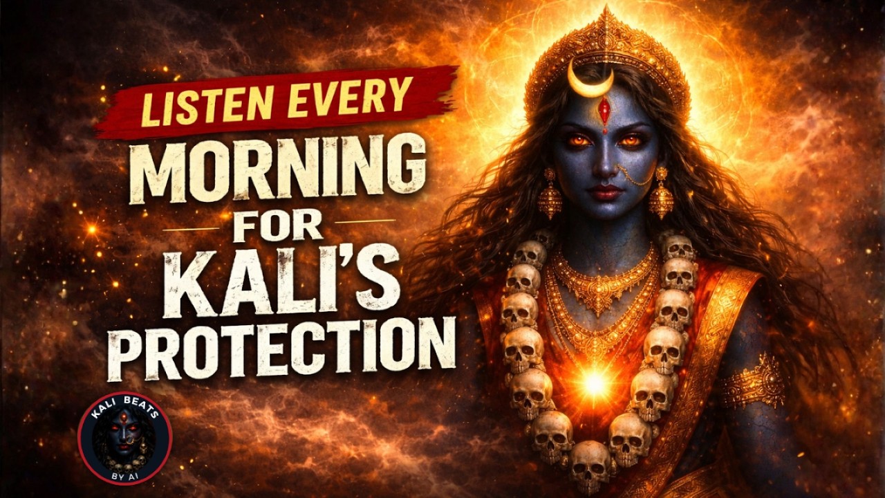 MOST POWERFUL KALI MORNING PRAYER | Kali Pratah Smaran Stotram | Remove Negativity & Awaken Divine
