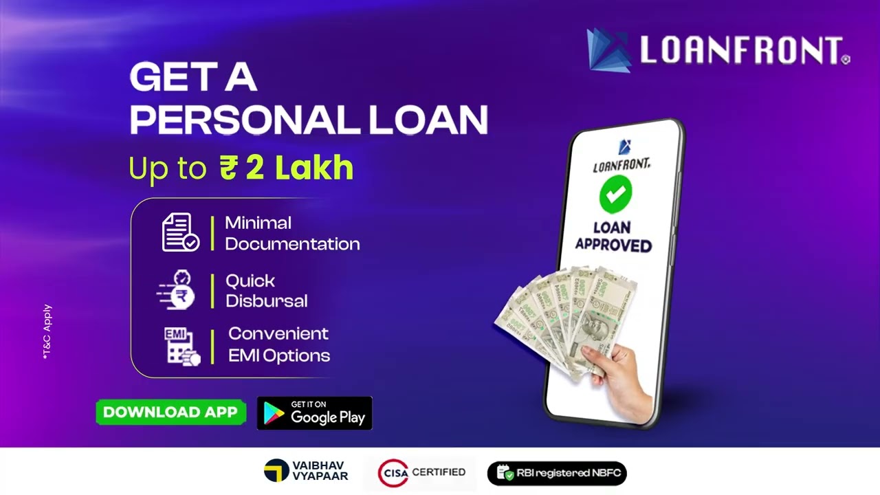 Looking for instant personal loan? Look no further than LoanFront