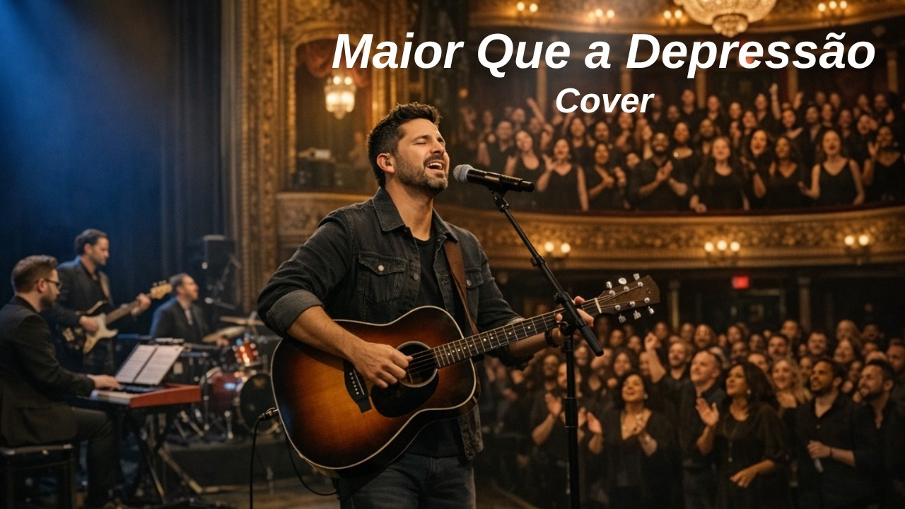 Maior Que a Depressão Cover | Louvores de Adoração | Louvores Eterno Gospel Jazz