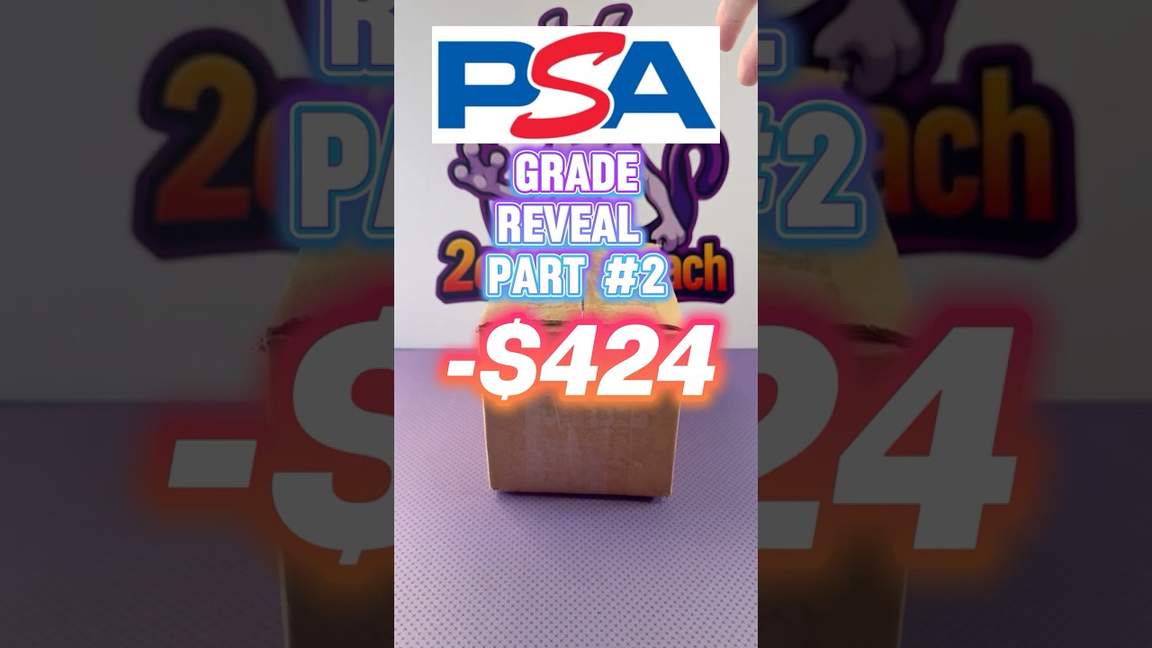 PSA Return Part 2 🔥 CRAZY Pok&eacute;mon Card Grades Revealed!