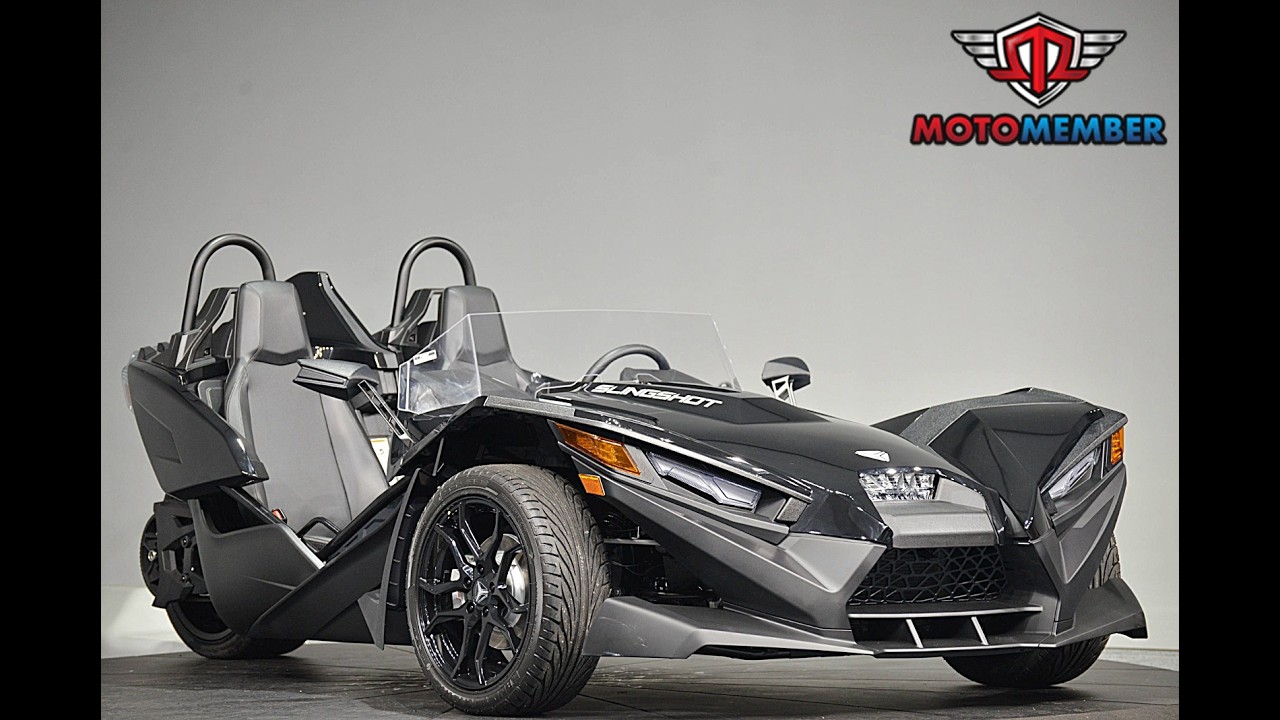 2025 Polaris Slingshot S AutoDrive | Jet Black | Effortless Open-Air Performance