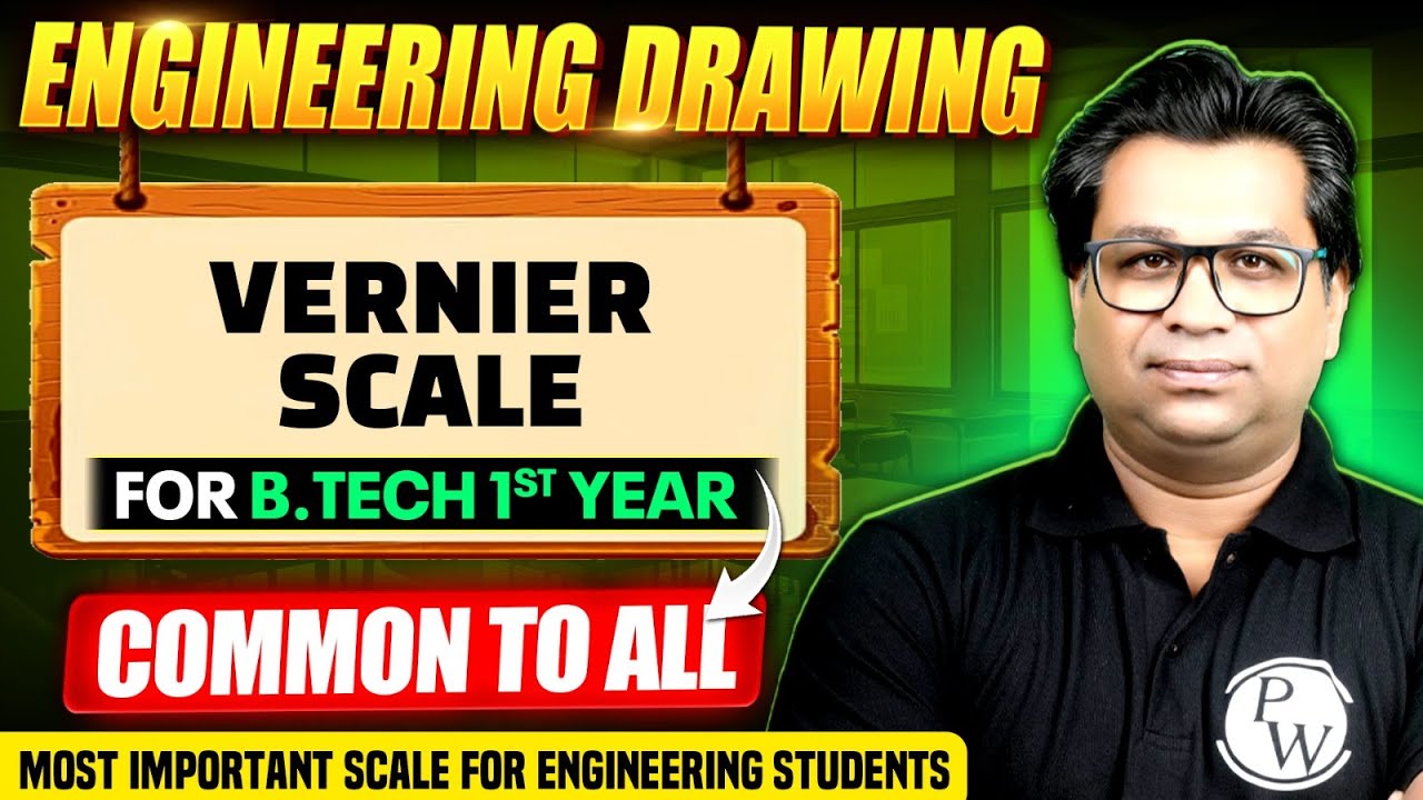 Vernier Scale Explained💥 | Most Important Scale for Every Engineer! | Engineering Drawings