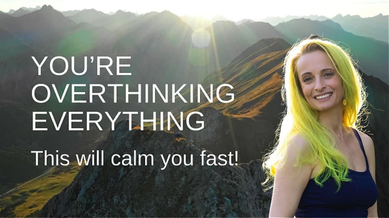 Stop Overthinking in Minutes (Do This Right Now)