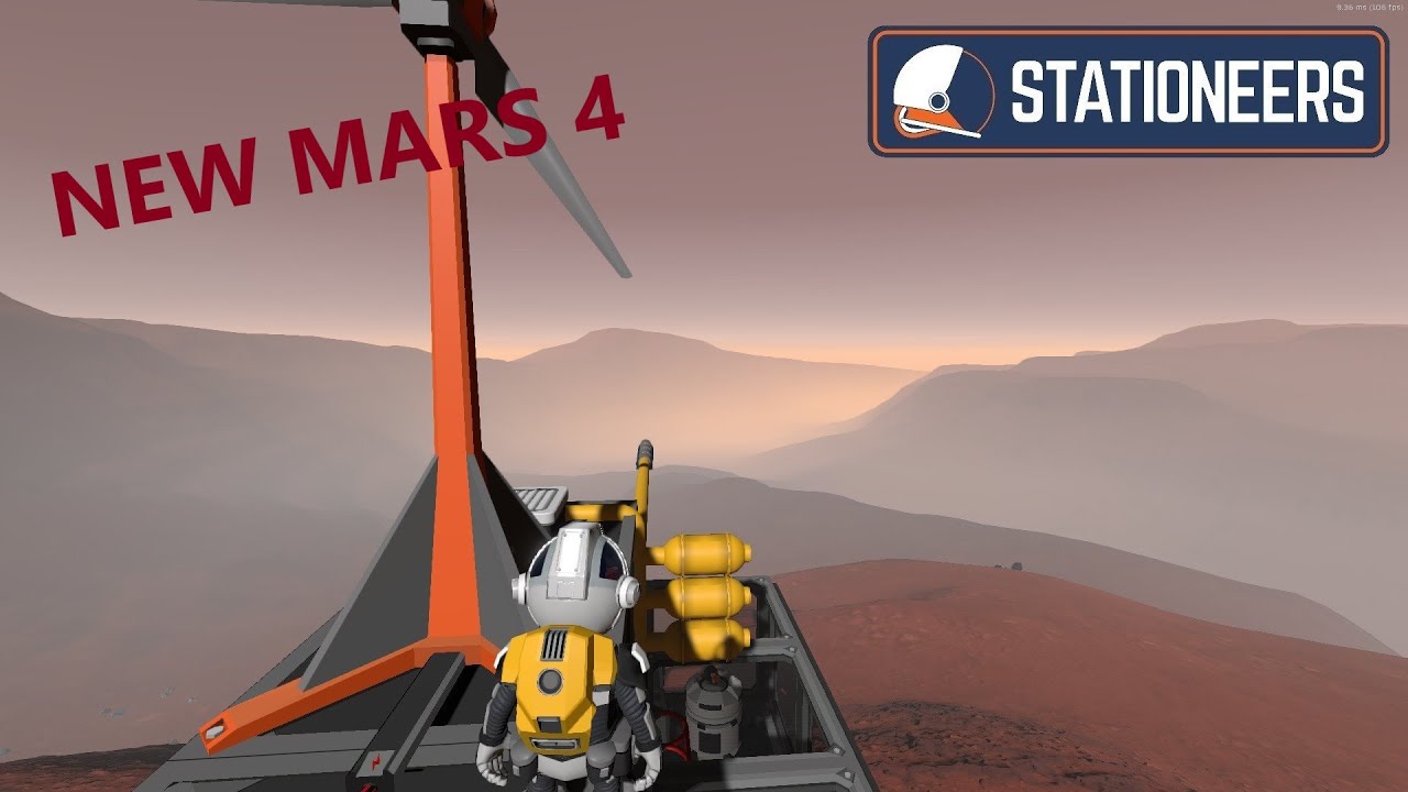 Stationeers - New Mars 4 Atmospheric collection.