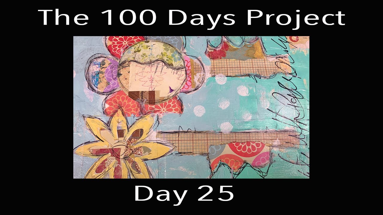 Creating With Scraps - #100DaysOfPromptArt - Day 25