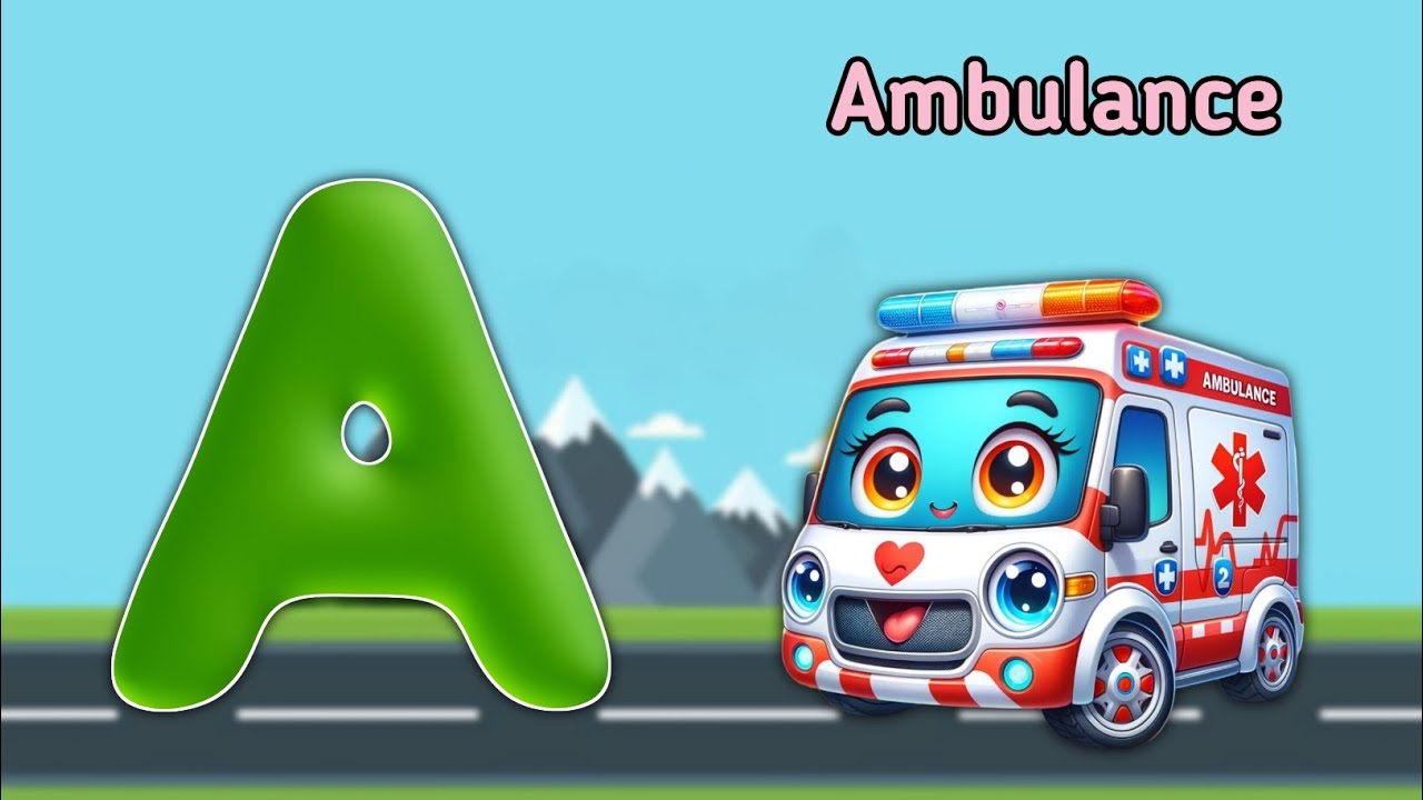 The Phonics Song | A is For Ambulance | The Alphabet | Rhymes Abcd Video Song