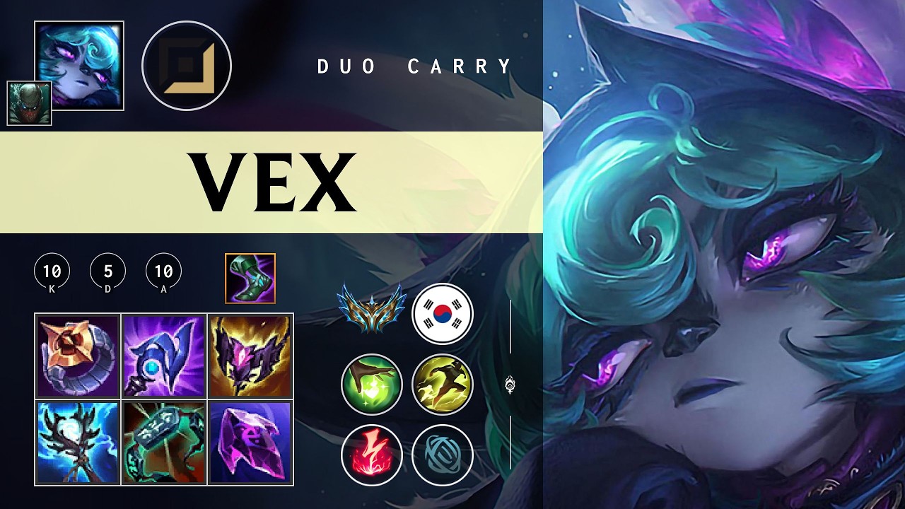 Vex Carry vs Yunara - KR Challenger Patch 26.05