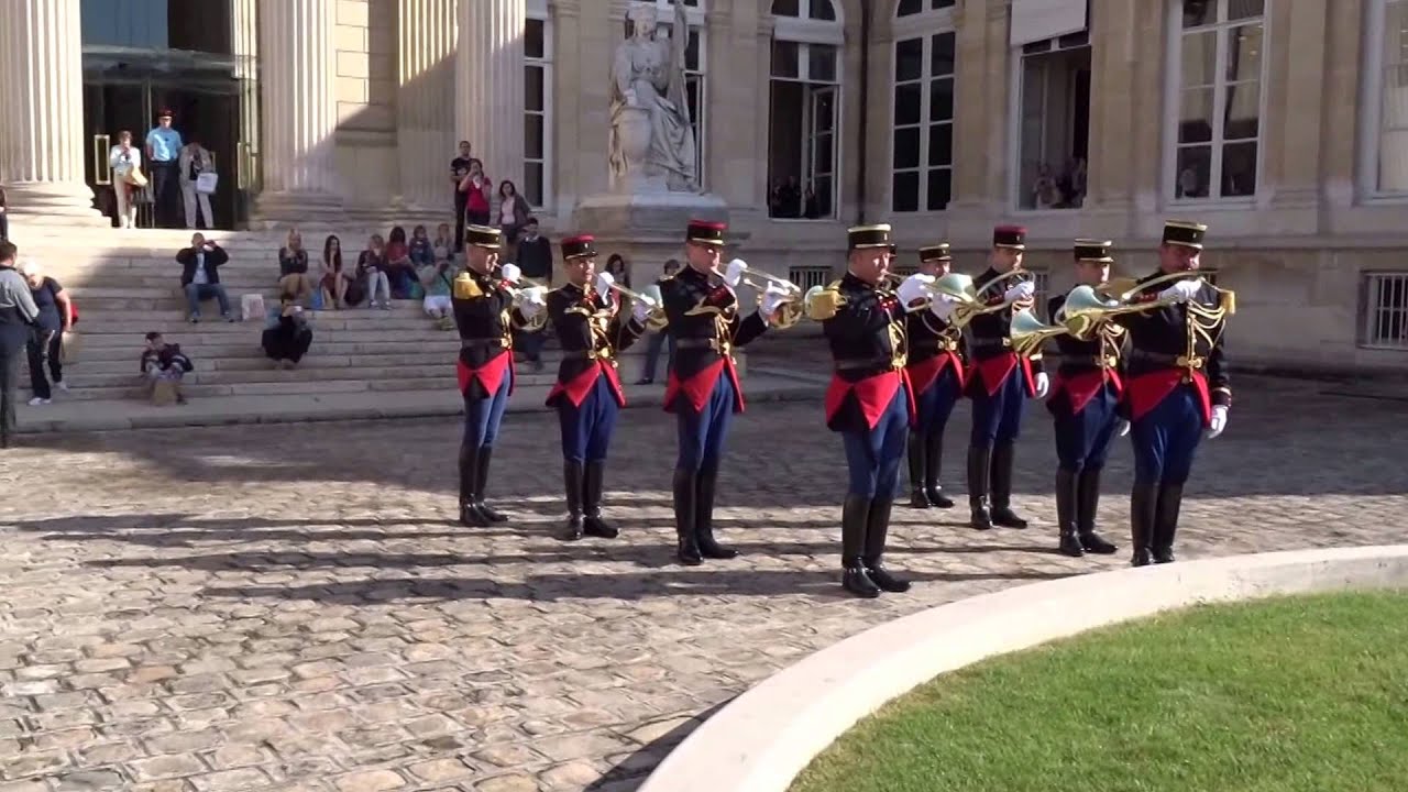 Journées du Patrimoine 2014 - Trompe de chasse de la garde Républicaine