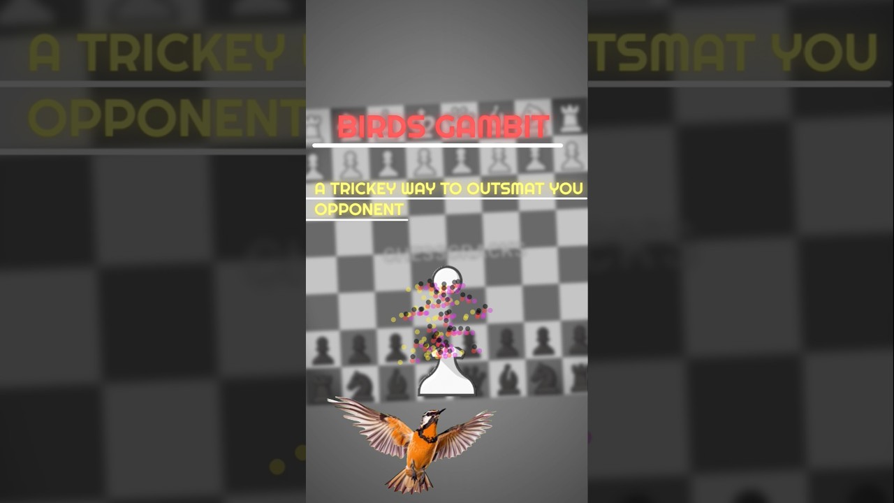 |Bird's Gambit| A tricky gambit to outsmart your opponents! #shorts #chess #avee_player  #sacrifice