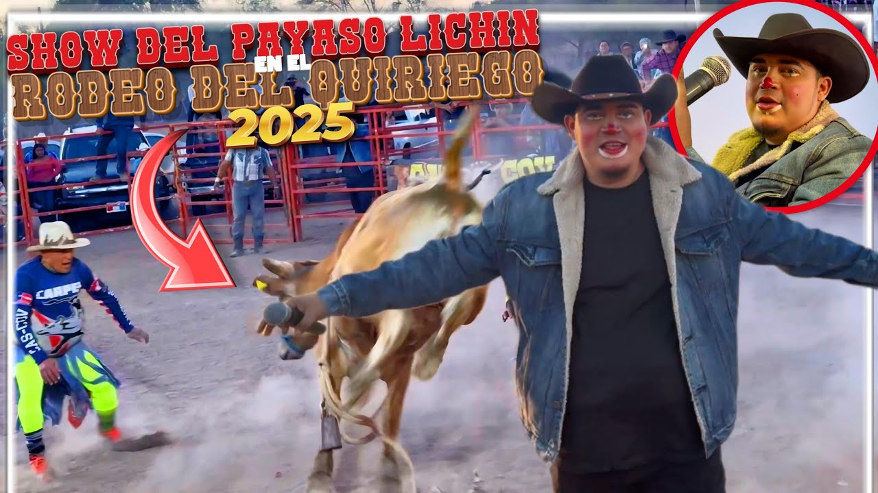 Monta de toros 🐂 bravos y show del @payaso lichin 🤡en el quiriego sonora