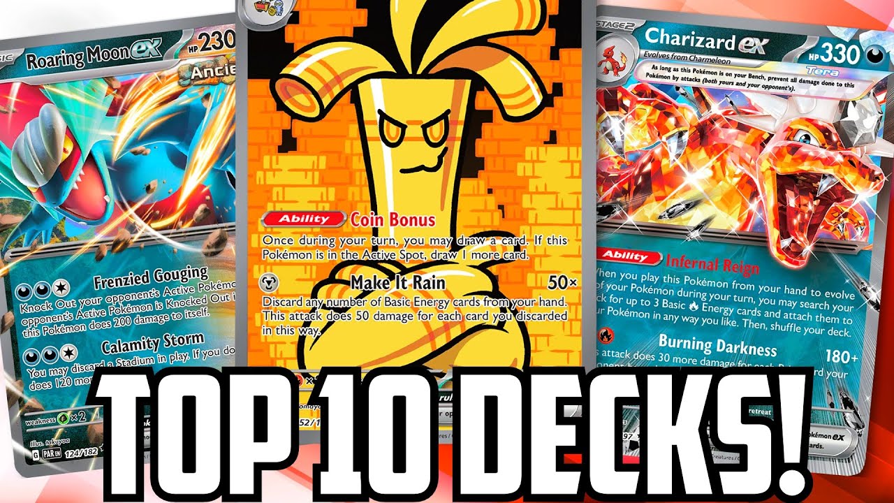 Top 10 Best Pokemon TCG Decks January 2024 META!