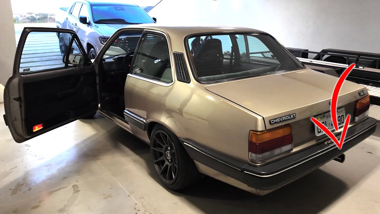 Novo escape FULL INOX do Chevette Turbo