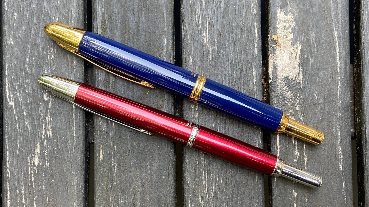 Сравнение перьевых ручек Pilot Decimo и Pilot Vanishing Point