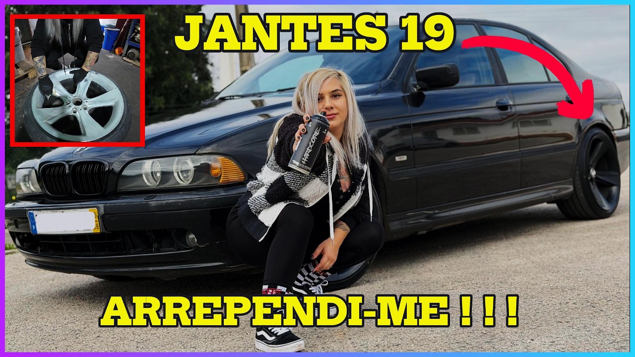 BMW E39 Perdeu 20 cavalos! 🙀 Jantes Novas!