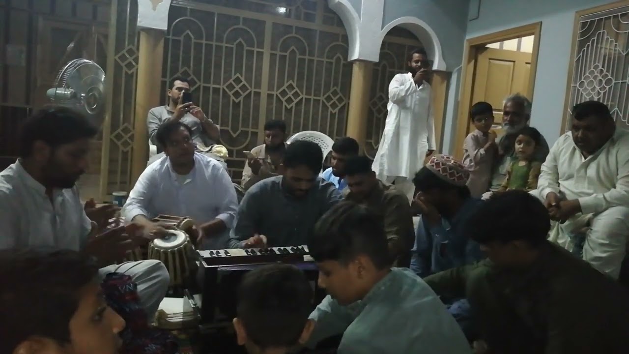Assan Ta Yaaran De Yaar Haan. Singer Naveed Ahmed. Tabla Player Waqas Ahmed. Mehfil Program