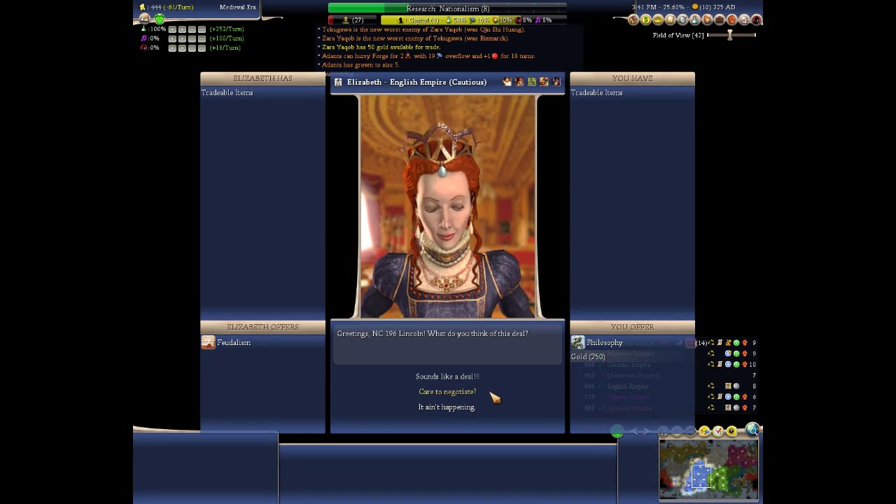 Civilization 4 Immortal 24 ( Lincoln ), part 2