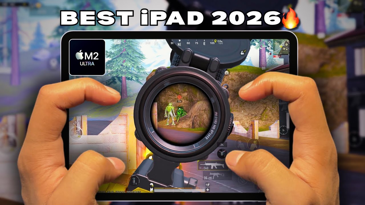 NEW UPDATE 4.2 🔥BEST IPAD FOR BGMI IN 2026 HANDCAM GAMEPLAY 