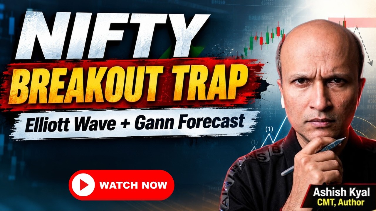 #Nifty Breakout Trap - Elliott Wave + Gann Forecast