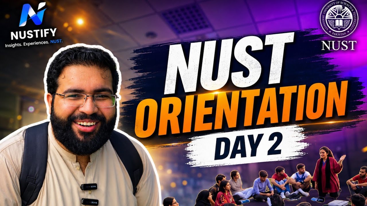 Nust Orientation 2024 Day 2 | Nust Orientation at its peak !!! | Nust Life Vlog 2