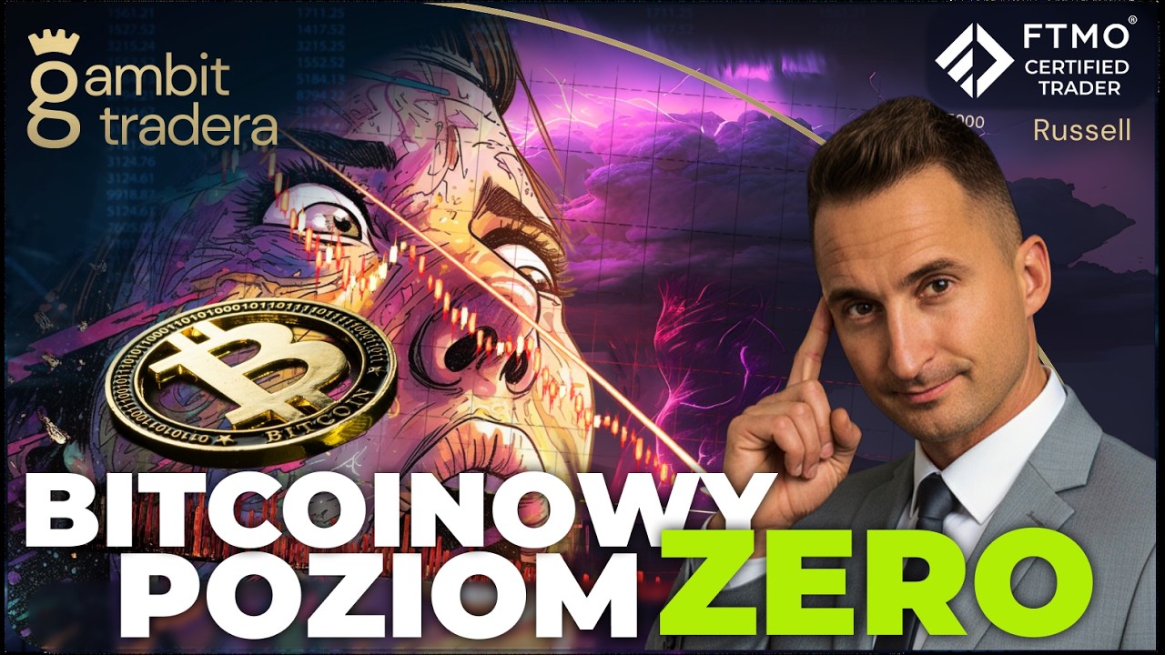 Bitcoin zbliża się do poziom&oacute;w ZERO: rekordowy spadek od czasu FTX