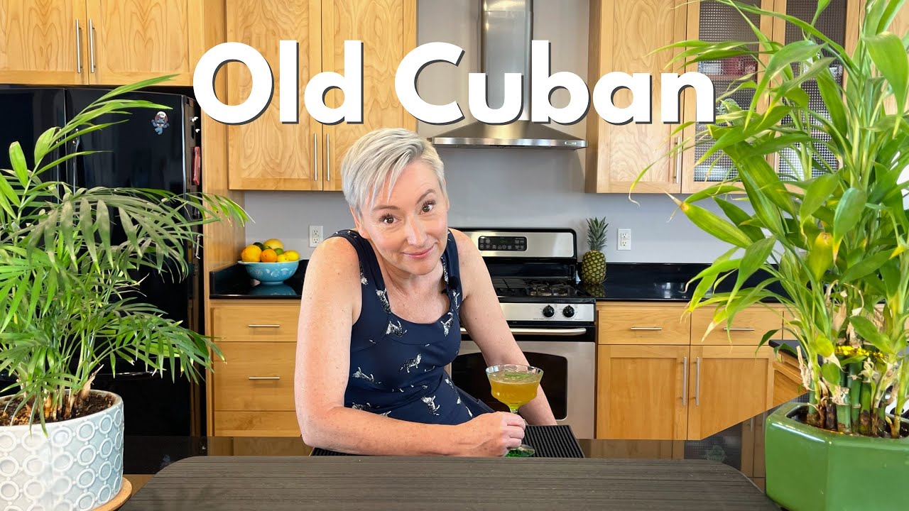 Rum and Prosecco Cocktail | The Old Cuban