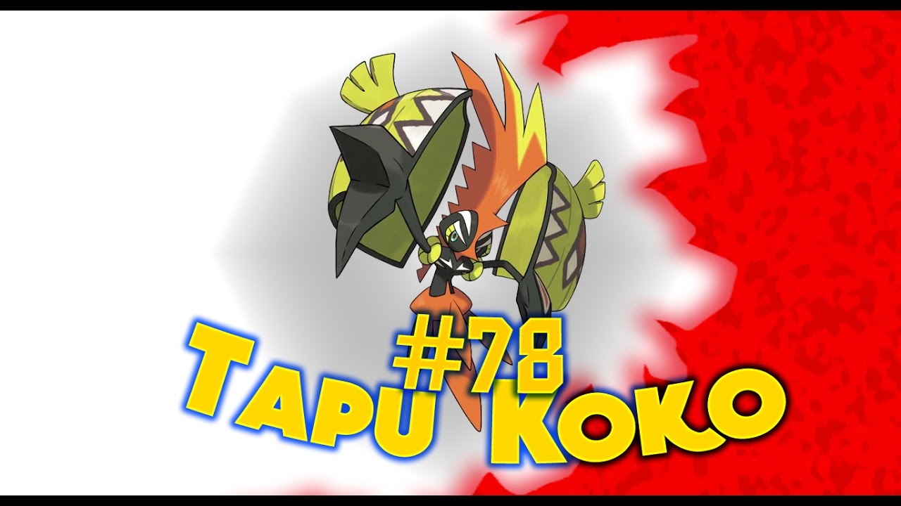 TAPU KOKO, ANALISIS Y ESTRATEGIA POKEMON | 7 GENERACION | POKEMON SOL Y LUNA