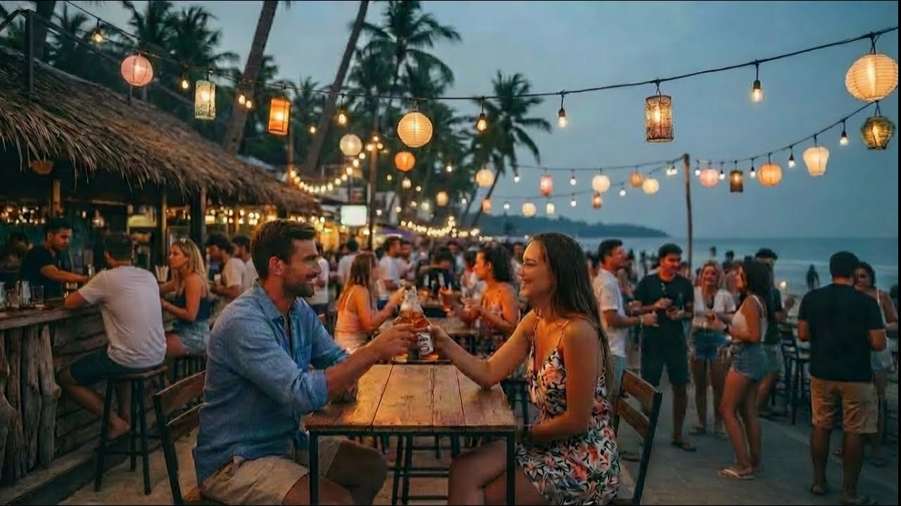 Koh Samui Chaweng Beach Thailand Nightlife Walking Tour 2026