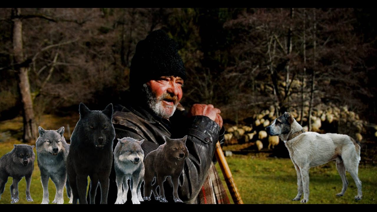 1300 DE OI IN TRANSHUMANTA DIN BARAGAN - 7 LUPI AU OMORAT 25 DE OI SI 7 CAINI MANCATI !