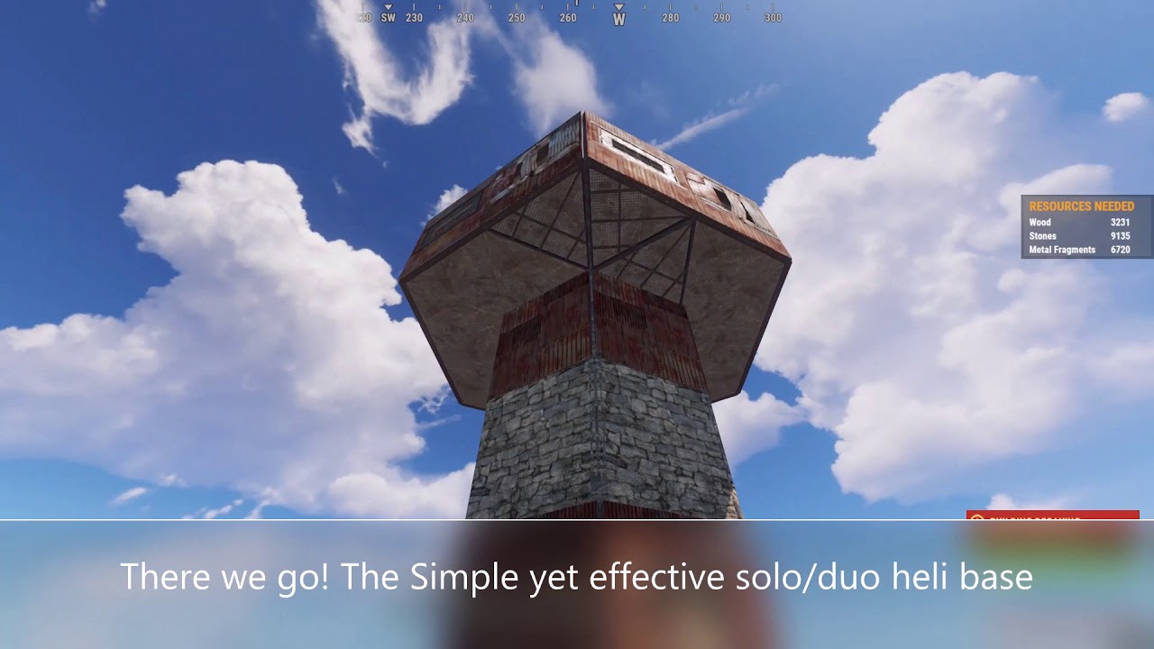 Slapping Heli In Rust (plus heli base tutorial)   :)