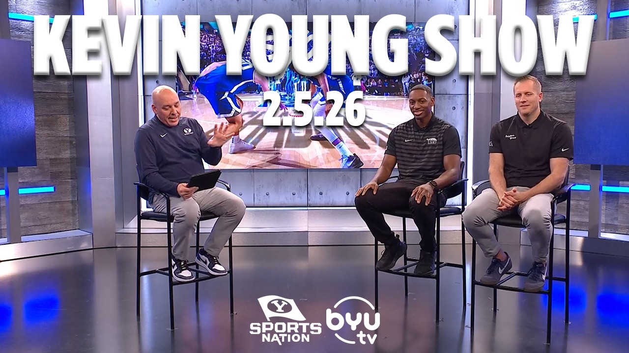 Coach Kevin Young and Brandon Dunson play Shot Shadows