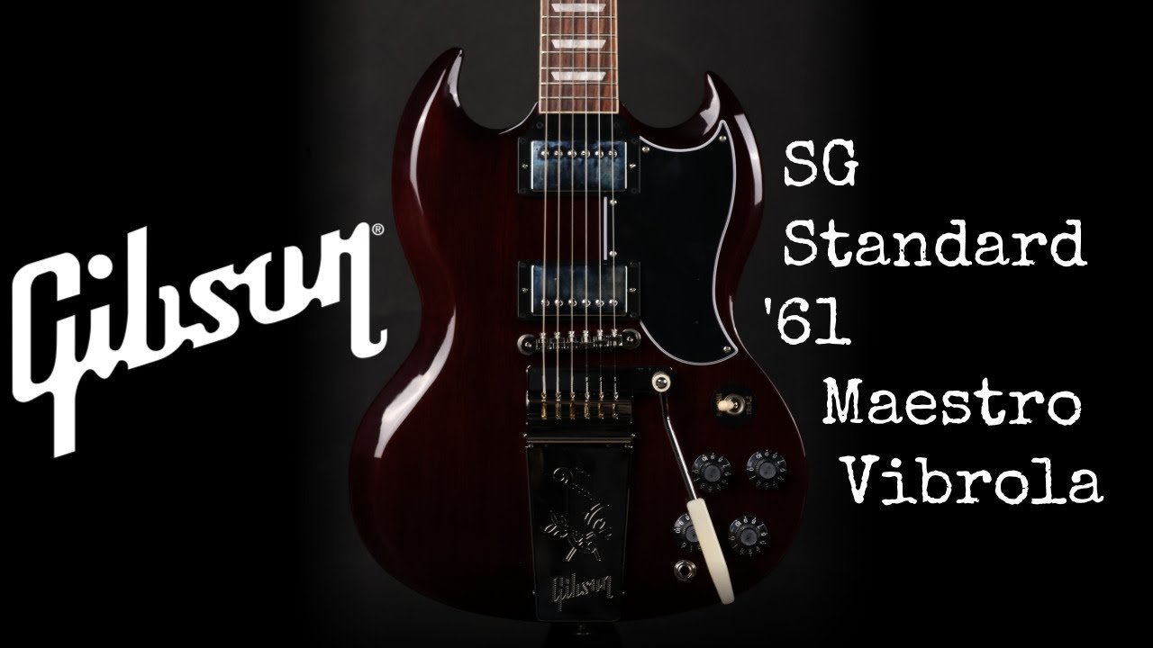 화끈한 소리 편한 연주감 | Gibson SG Standard '61 Maestro Vibrola T-Type | 깁슨 SG 61