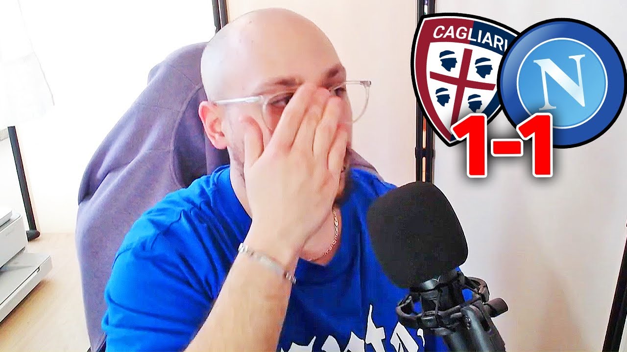 [GOL DI LUVUMBO IN DIRETTA!!] CAGLIARI-NAPOLI 1-1 REACTION TIFOSO DEL CAGLIARI!!