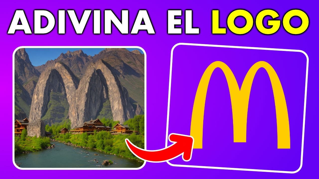Encuentra los LOGOS OCULTOS en las ILUSIONES 👁️✅ Quiz de Logos - Hola Quizzer
