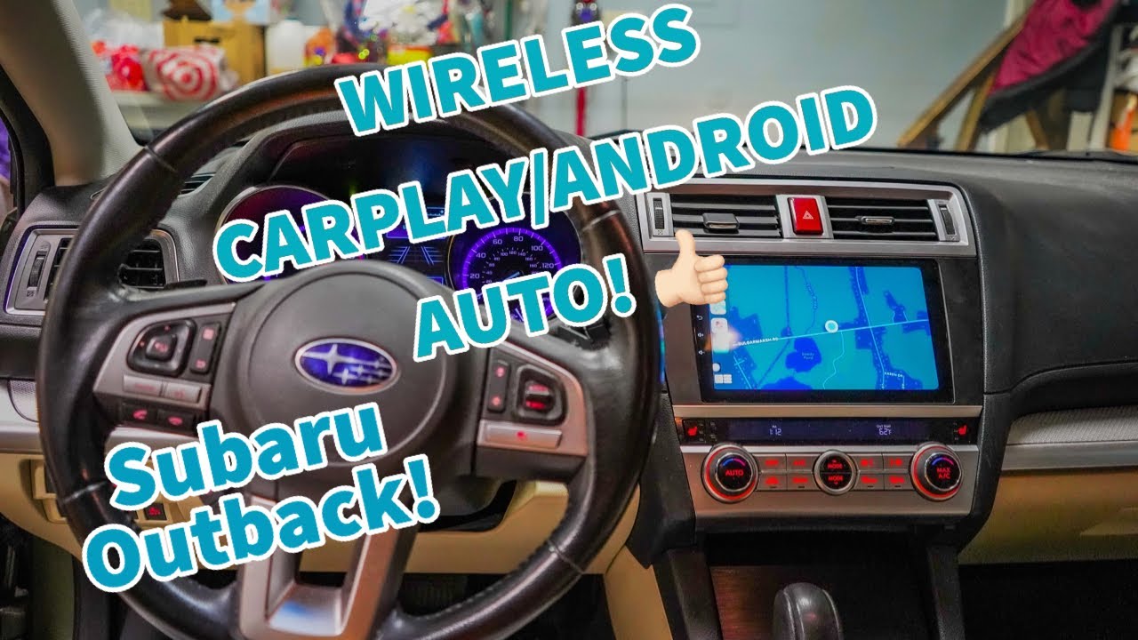 Беспроводная система CarPlay для Subaru Outback 15-18 | Головное устройство iDoing