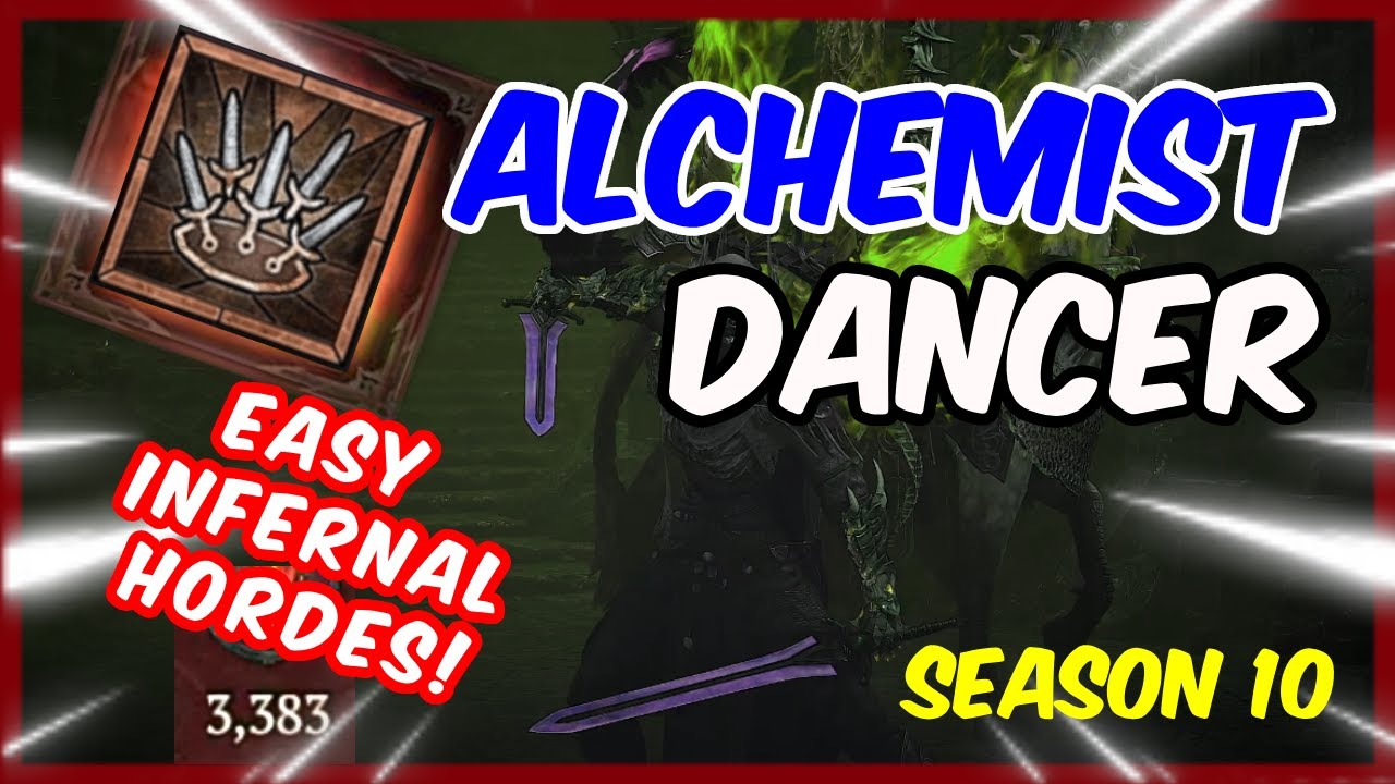 [DIABLO 4] ОБНОВЛЕНИЕ Alchemist Dancer Rogue (Сезон 10)