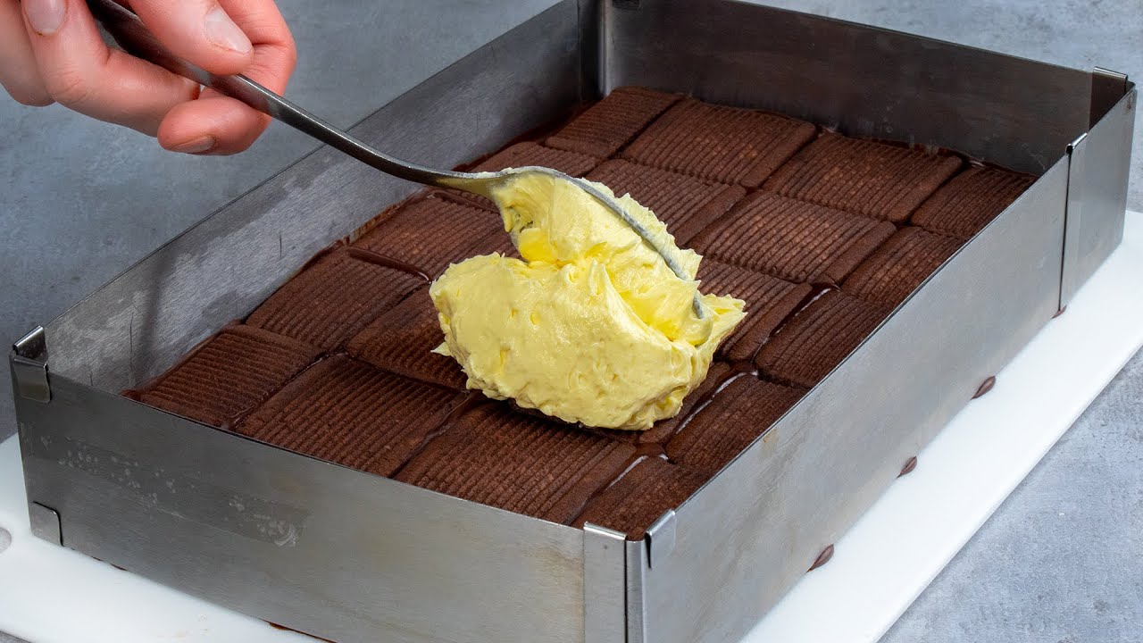Myślał, że je lody! Ciasto bez pieczenia - palce lizać