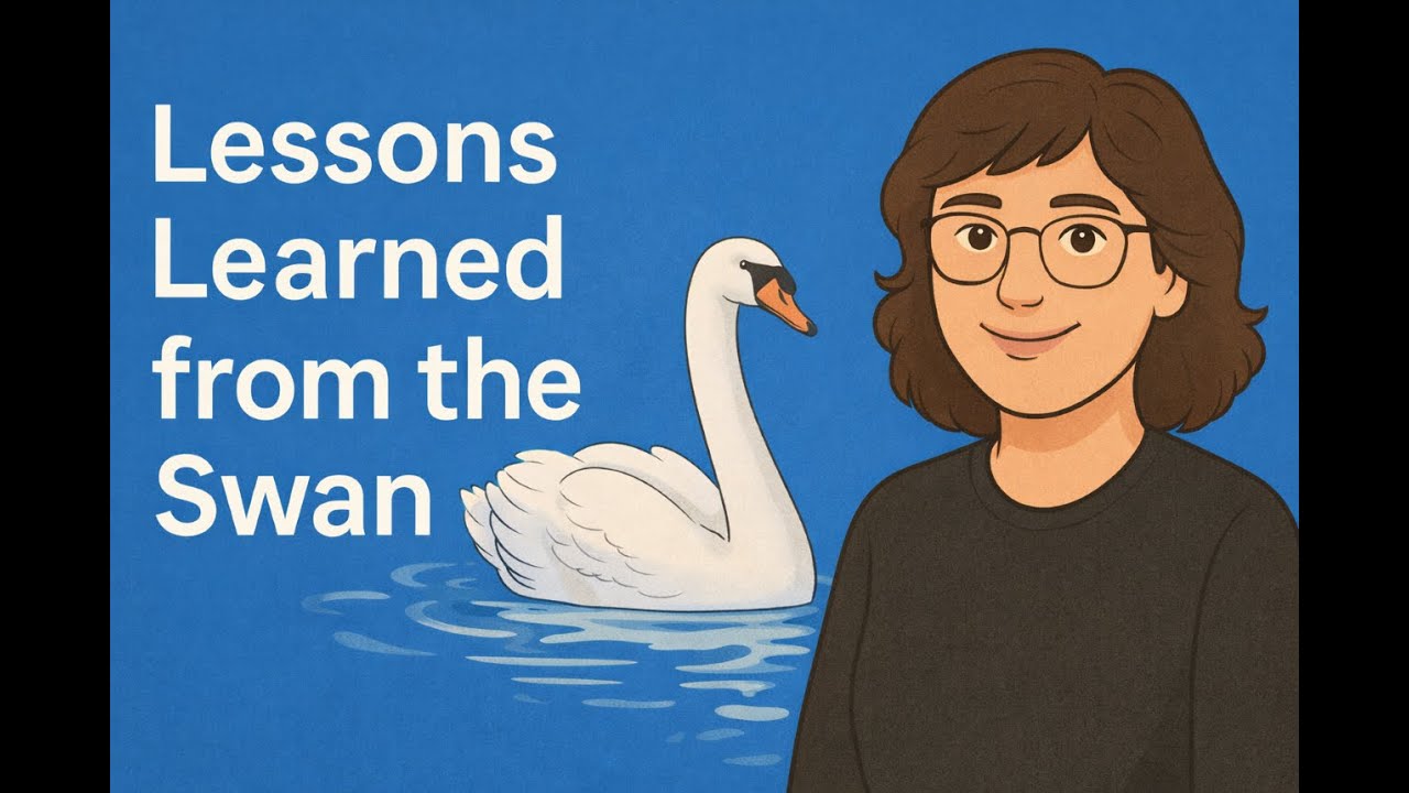 Swans teach us confidence, grace, and strength.