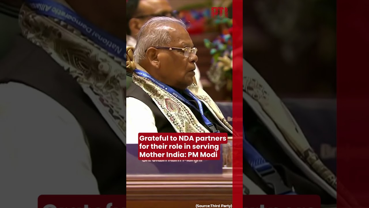 Grateful to NDA partners for their role in serving Mother India: PM Modi