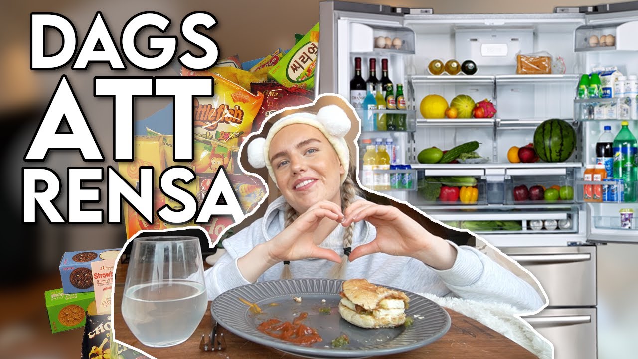 Äter BARA mat från min kyl & frys i 24h