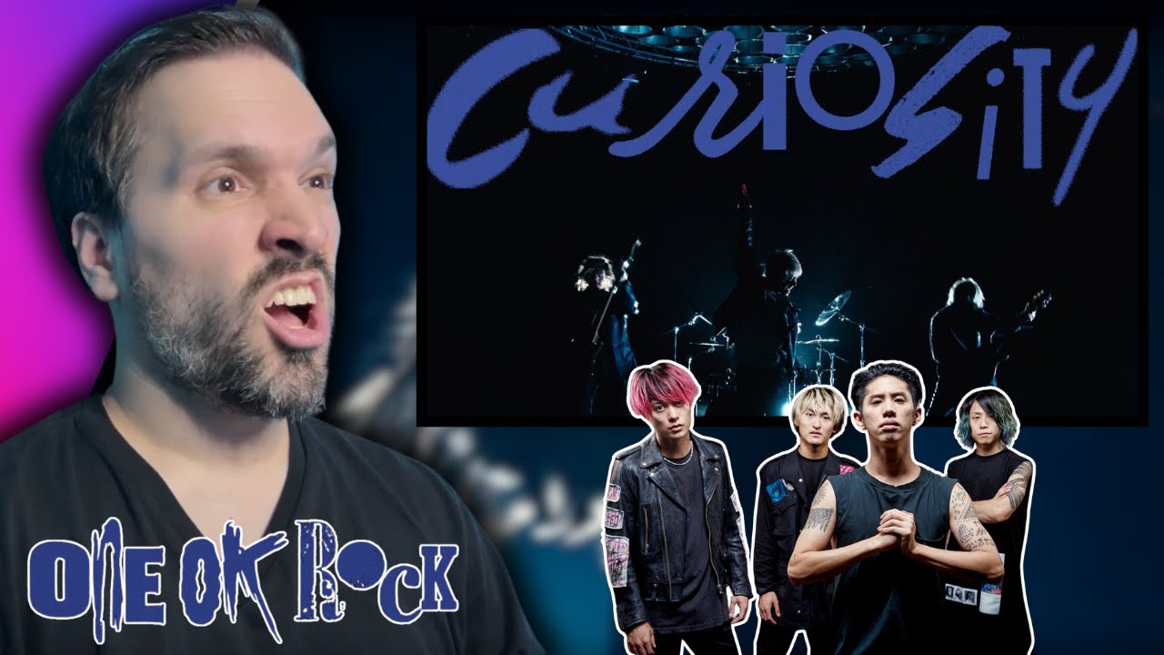 FIRST TIME Reacting To ONE OK ROCK - C.U.R.I.O.S.I.T.Y feat. Paledusk & CHICO CARLITO [Music Video]