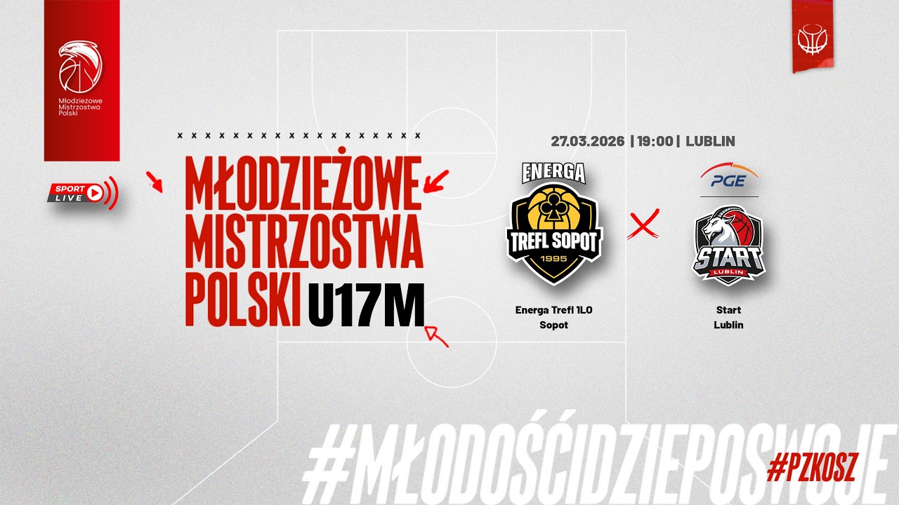 Energa Trefl 1LO Sopot - Start Lublin (1/4 MMP U17M)