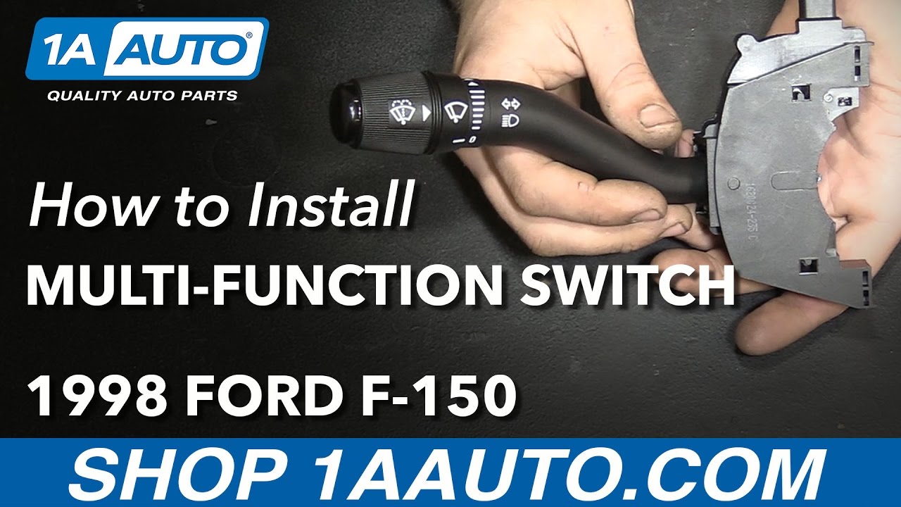 How to Replace Turn Signal Wiper Switch Lever 97-98 Ford F-150