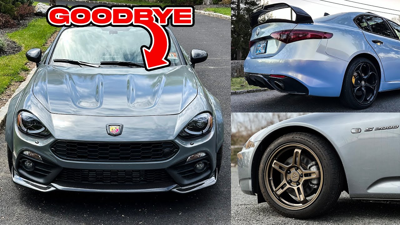 Sold my 124 Spider Abarth (Giulia & S2000 Mods Sneak Peak 🤫)