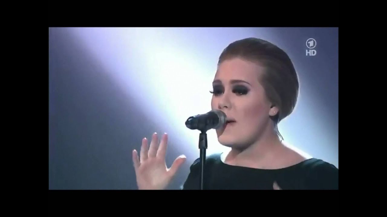 Adele's best live performance of rolling in the deep