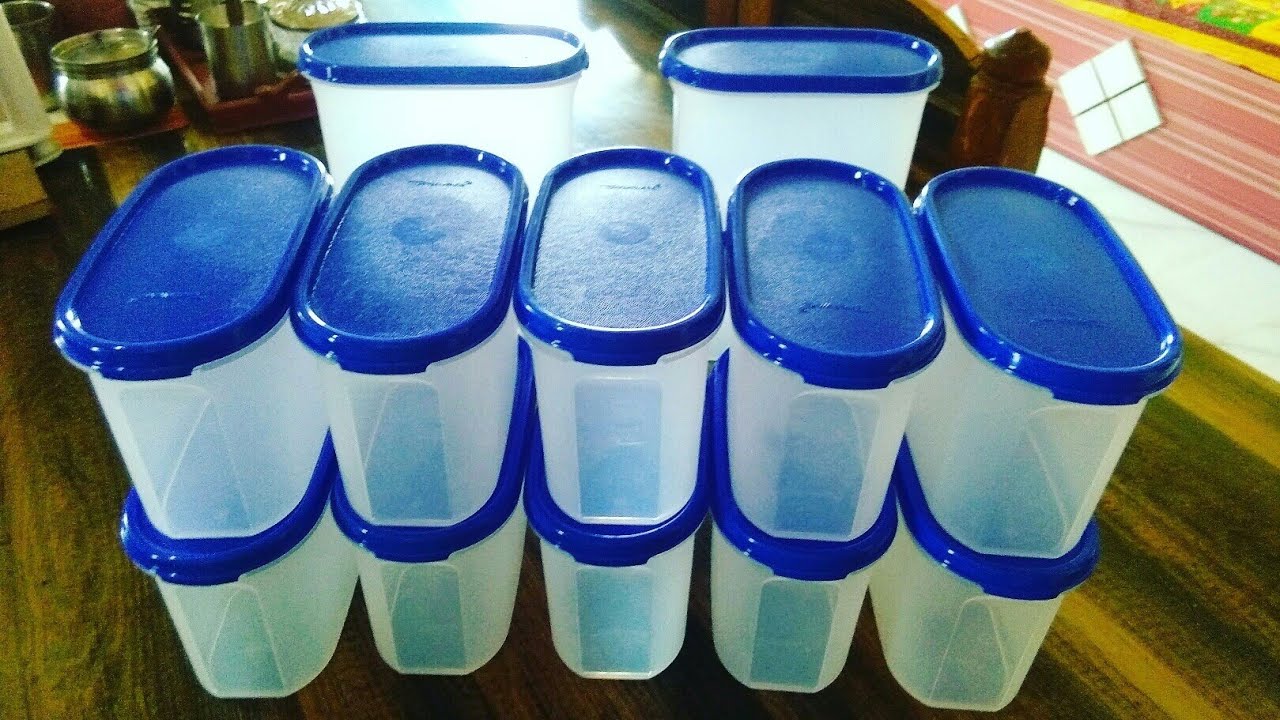 Tupperware Modular Mate Plastic 1.1 Oval Container,Tupperware 1.1 ltr Containers,Tupperware Products
