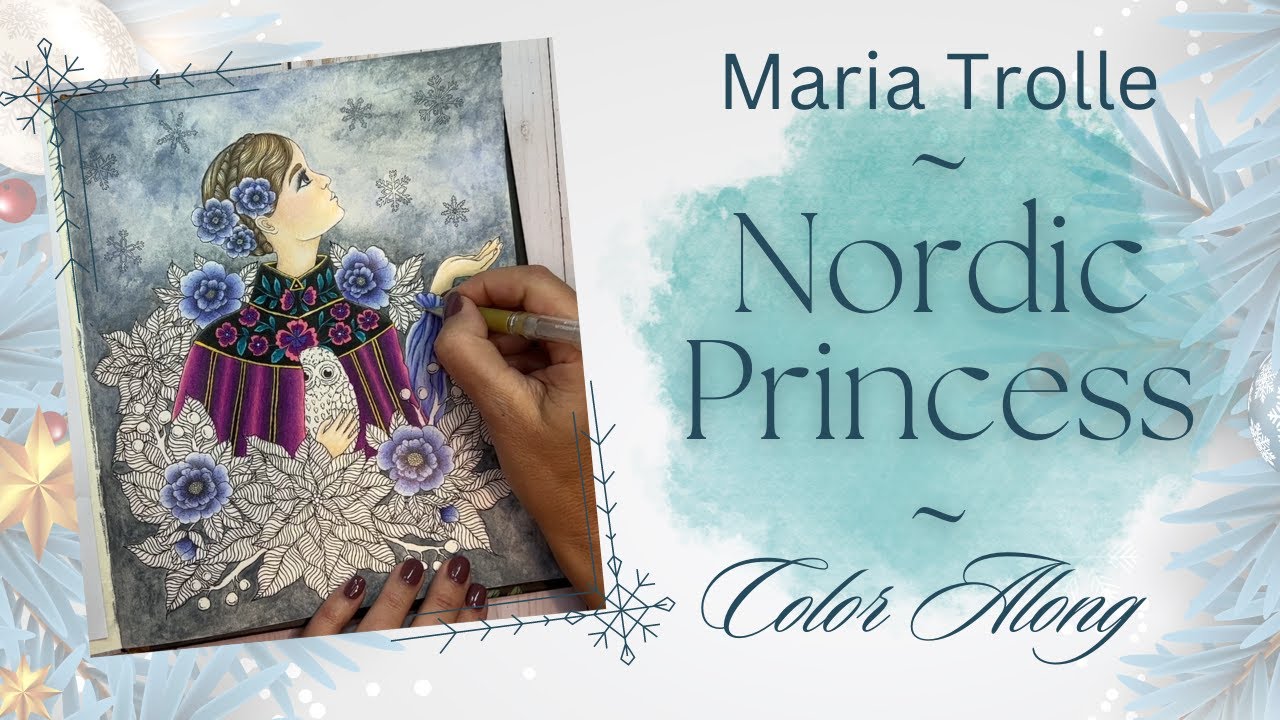 Botanicum | Nordic Princess Pt. 1 | Neo II's and Prisma's | Adult Coloring