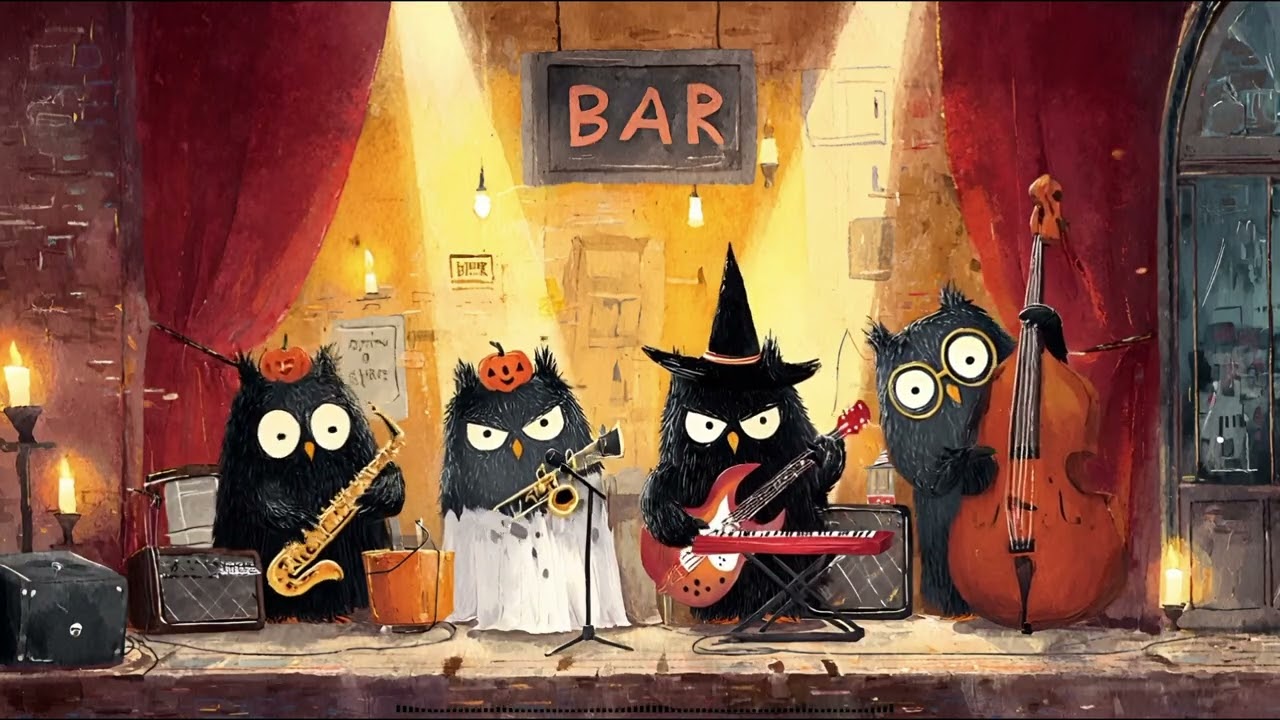 Midnight Owls&rsquo; Halloween Jazz Party II &ndash; Deep Focus & Autumn Flow